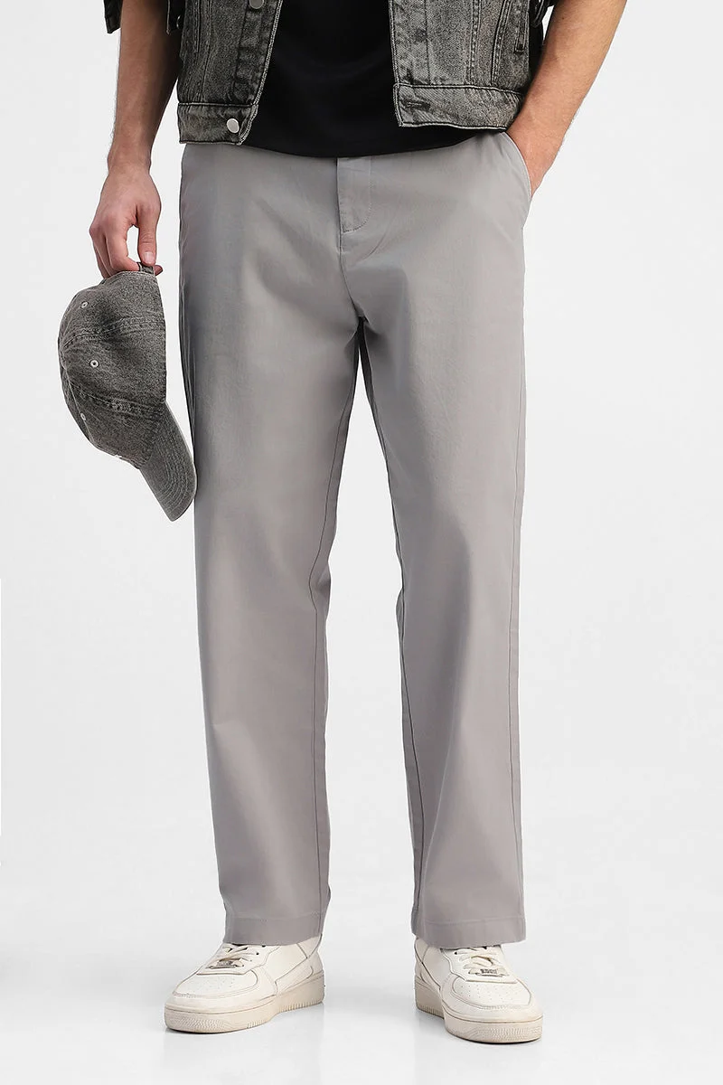 SNITCH Stretch Relaxed Fit Trousers